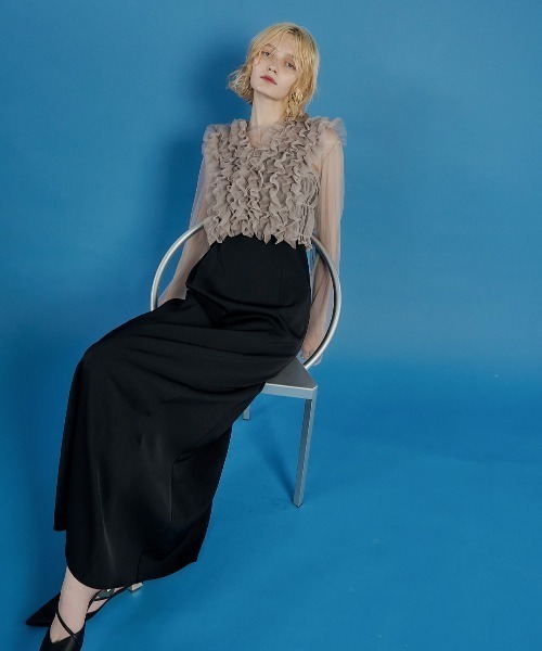 et.UNiVER ドレス Many way frill dress : ZOZOTOWN Yahoo!店