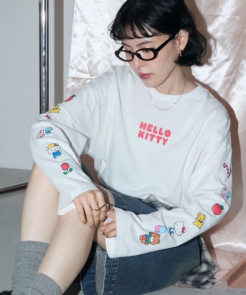 SANRIO | 【HELLO KITTY × forksy.】オーバーサイズアソートプリント