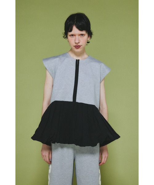 HERIN.CYE | Wave frill cut dress ウェーブフリルカットドレス