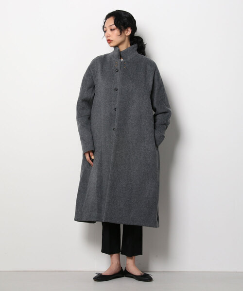 ジャケット・アウター suzuki takayuki standing-collar coat SUZUKI TAKAYUKI | stand-fall-collar coatⅠ - Buyee, an