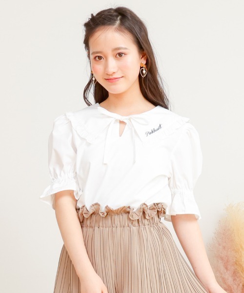PINKHUNT | PINKHUNT セーラー襟ブラウスシャツ 6859K - Buyee