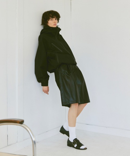 パンツ soerte 2tuck wide Half pants 2tuck wide Half pants / 2タックワイドハーフパンツ グルカ