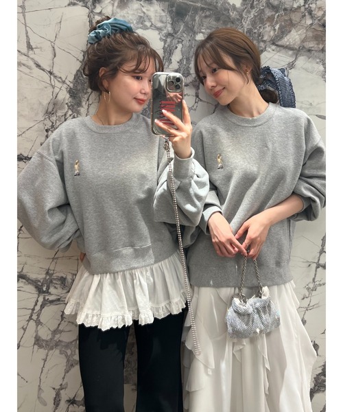 新品❤️リリーブラウン　フリーサイズ　シャンブレーフレアショートトレンチ 楽天市場】【SALE／50%OFF】シャンブレーフレアショートトレンチ