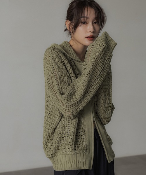 caban カシミヤ　パーカー　石原さとみ着用 PUBLIC TOKYO アノラックスウェットパーカー 石原さとみ着用