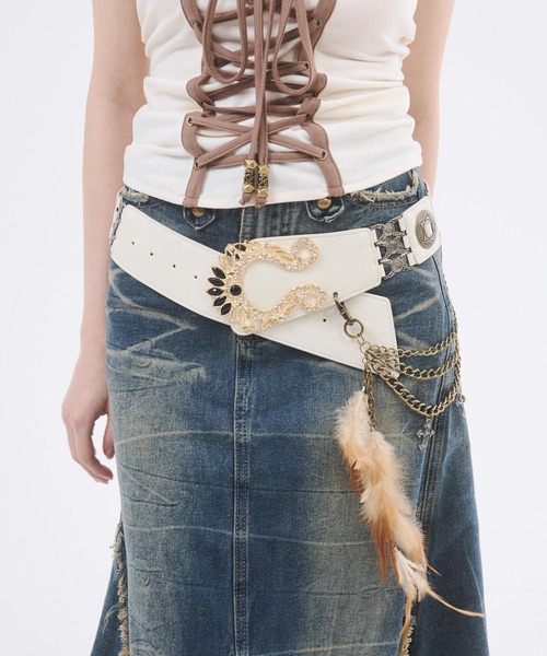 D.I.A. | クラウンバックルフェザーベルト - Buyee, an Online Proxy