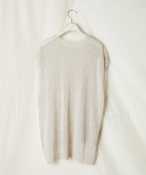 トップス suzuki takayuki knitted vest linen SUZUKI TAKAYUKI | knitted vest - Buyee, an Online Proxy