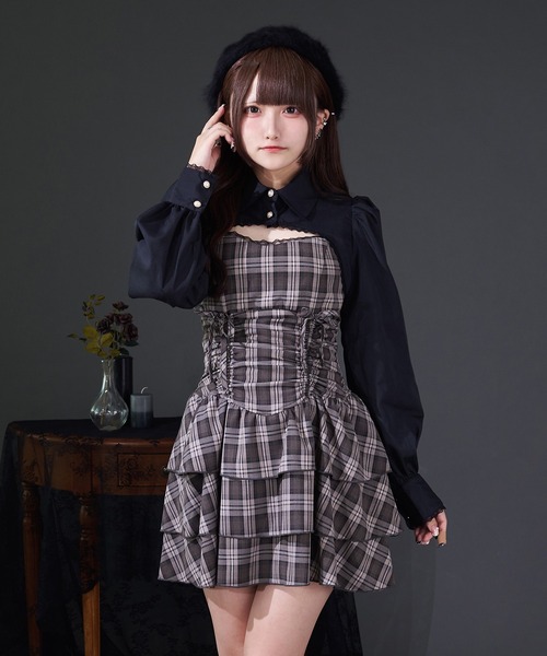 ANUANS | ハイゲージニットフィットワンピース - Buyee, an
