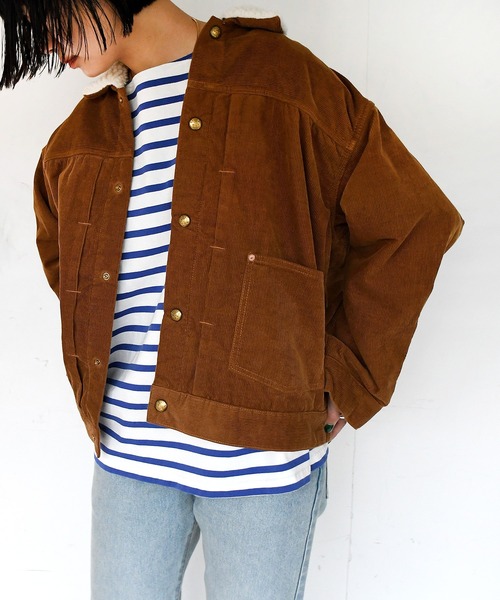 ATTICK BY JOHNBULL 別注トラッカージャケット Attick by Johnbull】スウェードトラッカージャケット