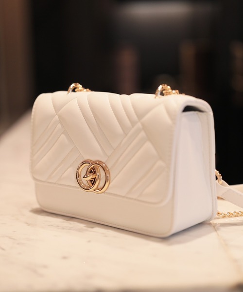 JULIA BOUTIQUE | キルティングフラップチェーンショルダーバッグ