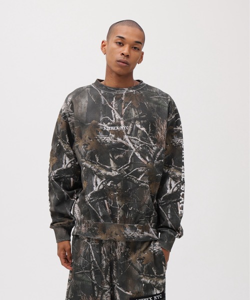 AVIREX CREW NECK SWEAT ”REAL TREE CAMO” 102141578b_b_08_500.jpg