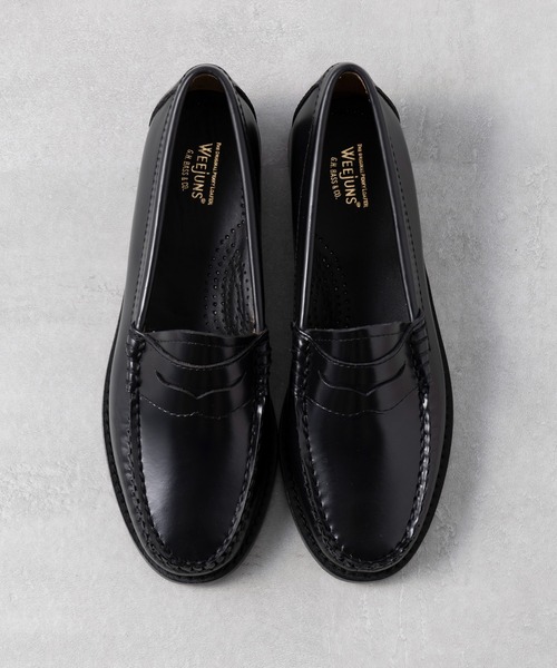 G.H. Bass ウェリントン ローファー ブラック/ホワイト