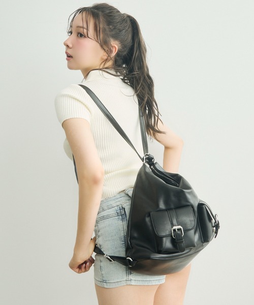 フォロワー様600超SALE⸜(*ˊᗜˋ*)⸝★ショルダー3way♡トップス TITTY&CO. | 3Wayショルダーバッグ - Buyee, an Online Proxy Shopping