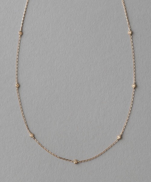 ETE BIJOUX | [ジェム] K18YG スカポライト ネックレス - Buyee, an