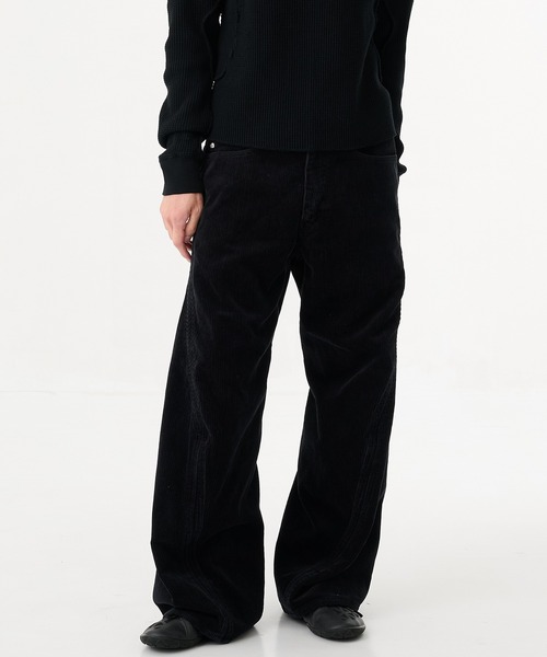 NVRFRGT | 【NVRFRGT】3D TWISTED WIDE LEG 5P PANTS - Buyee, an