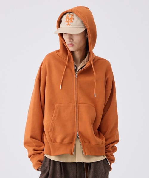 SOERTE | Heavy weight double zip-up hoodie /ヘビーウェイトダブル