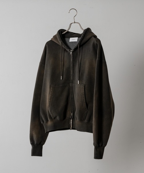 SOERTE | Heavy Weight Double Zip-Up Hoodie /ヘビーウェイトダブル