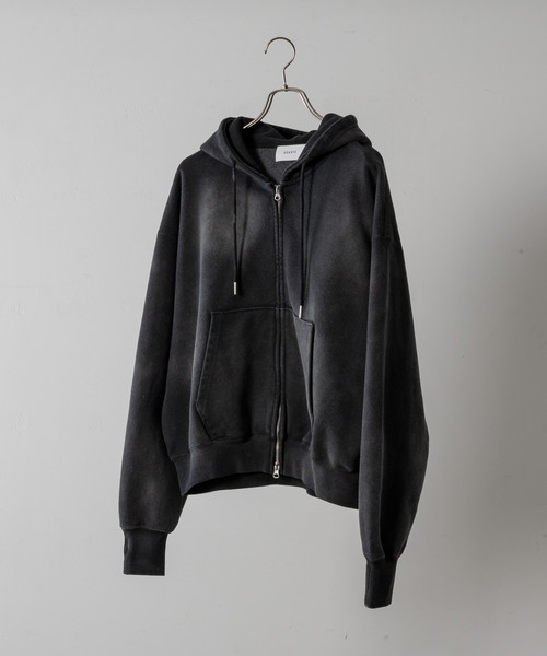 SOERTE | Heavy weight double zip-up hoodie /ヘビーウェイトダブル