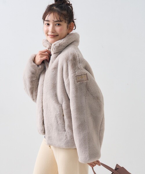 TATRAS ベージュ モッズコート ファー付き TATRAS ベージュ モッズコート ファー付き TATRAS ベージュ