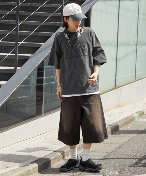MONO-MART | ヴィンテージ加工 ジョーツ デニムショートパンツ - Buyee