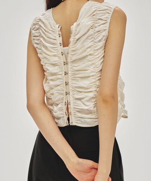 トップス TODAYFUL Piping Shirring Blouse TODAYFUL | 【TODAYFUL/トゥデイフル】Piping Shirring Blouse