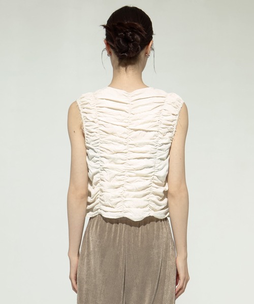 TODAYFUL | 【TODAYFUL/トゥデイフル】Piping Shirring Blouse