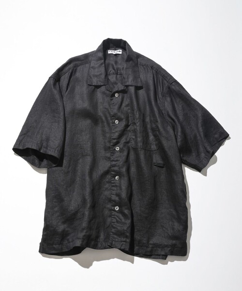 CAHLUMN | CAHLUMN/カウラム Linen Heli Crew Jacket/リネン ヘリ