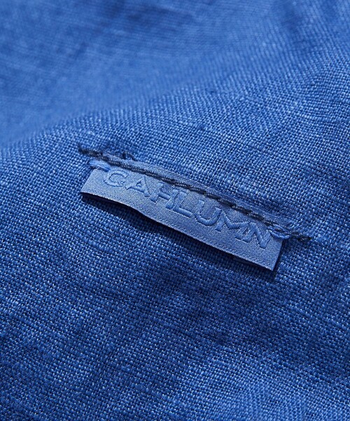 CAHLUMN | CAHLUMN/カウラム Linen Open Collar Shirt/リネン オープン