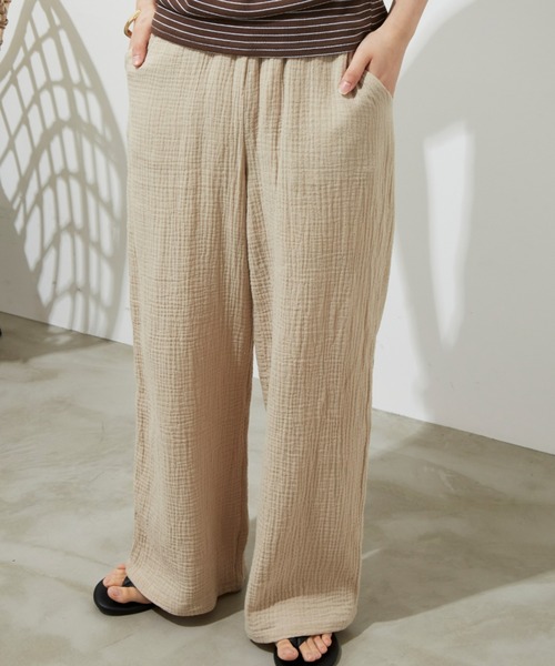 Auntie Rosa Holiday ダブルガーゼルーズパンツ Buyee 通販代理購入サービス Zozotownでお買い物