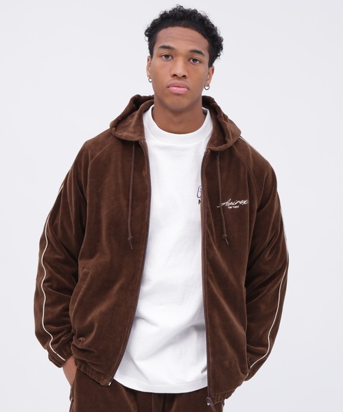 XLARGE AVIREX コラボ ベロアジャージセットアップ XLARGE（エクストラ 