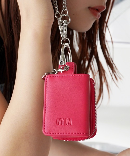 GYDA GD charm quilting bijou mini BAGピンク