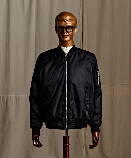 ジャケット・アウター Camphor wood reversible flight jacket leather/fur faux reversible flight jacket – CAMPHOR WOOD