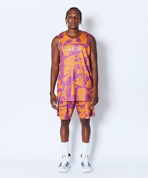 【新品未使用】AKTR CUT-UP CAMO REVERSIBLE TANK AKTR | AKTR CUT-UP CAMO REVERSIBLE TANK（アクター カット