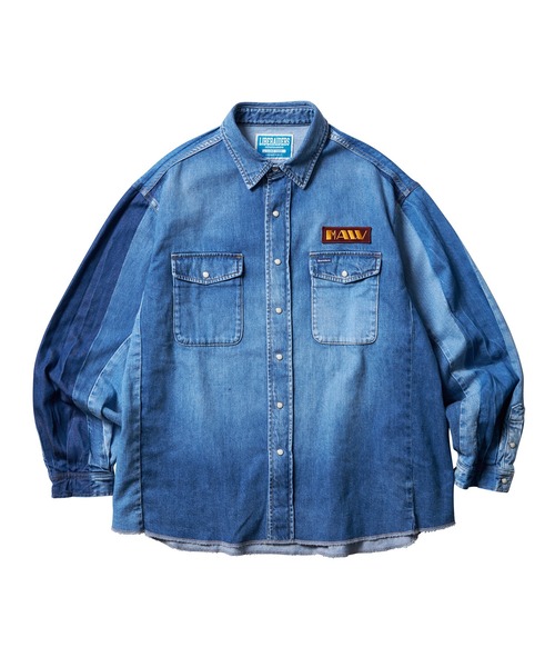 LIBERAIDERS | Liberaiders/リベレイダース REMAKE DENIM SHIRT デニム
