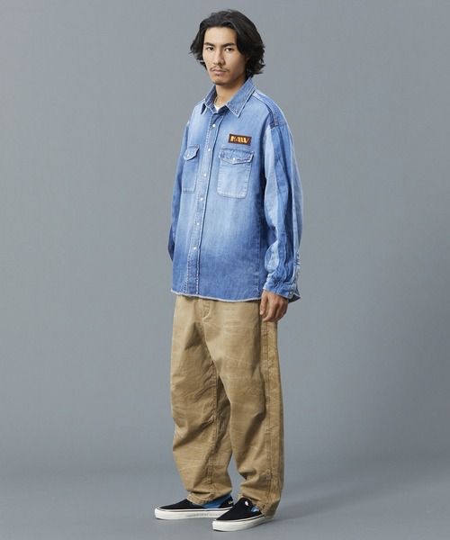 LIBERAIDERS | Liberaiders/リベレイダース REMAKE DENIM SHIRT デニム