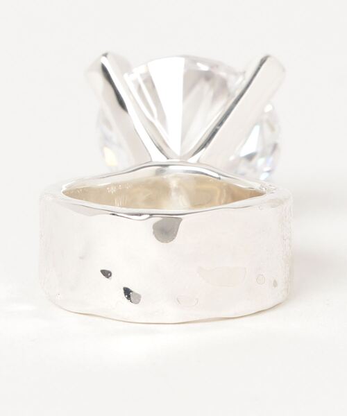 E.M. | SILVER925ボリュームジルコニアリング/メンズ/レディース