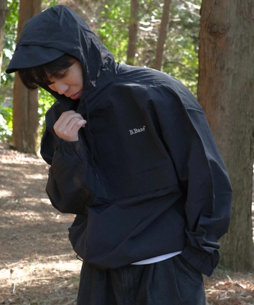 Broken Base ナイロンテックアノラック アノラックパーカー M Broken Base ナイロンテックアノラック アノラックパーカー M - メルカリ