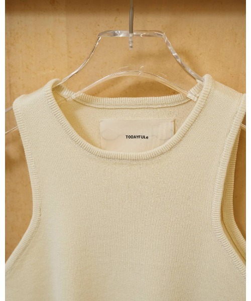 Buyee】TODAYFUL | TODAYFUL Crewneck Knit Tanktop 일본 상점 온라인