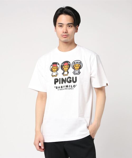 A Bathing Ape 半袖tシャツ Pinguコラボ Buyee An Online Proxy Shopping Service Shop At Zozoused Bot Online