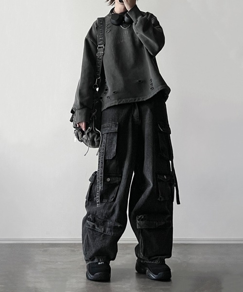 ADRER | parachute cargo pants / パラシュートカーゴパンツ - Buyee