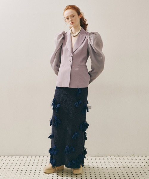 J1U BY LA BELLE ETUDE | パワーパフショルダージャケット - Buyee, an