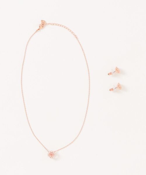 [スワロフスキー] Unaセット　ネックレス ピアス SWAROVSKI | 【SWAROVSKI】スワロフスキー Una ネックレス ピアス