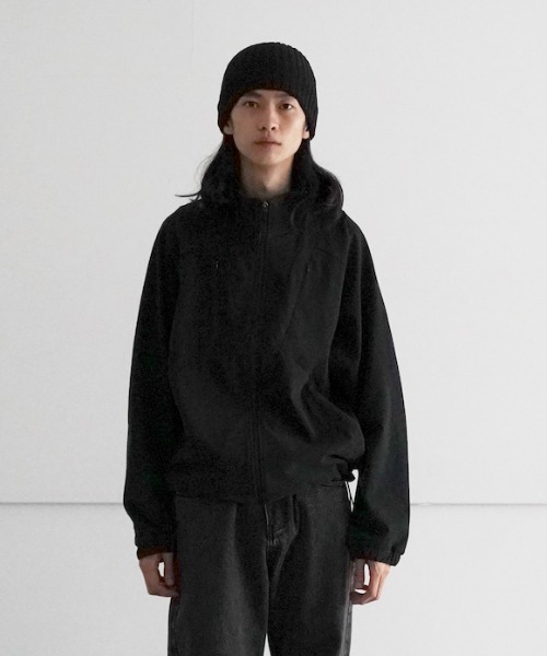 KAIKO SHAGGY ZIP CARDIGAN 