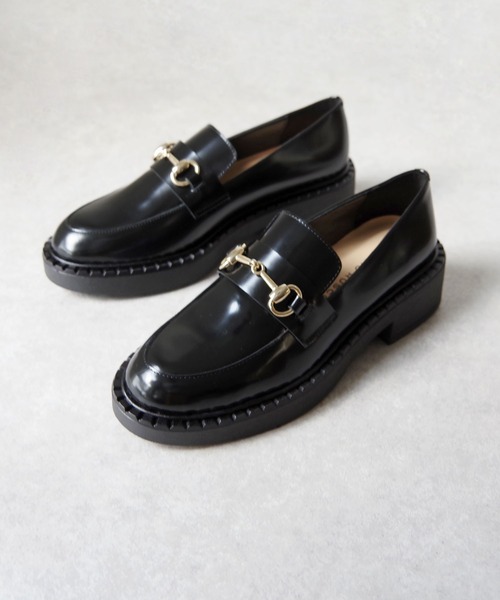 FABIO RUSCONI ブラック ローヒールパンプス 新品 FABIO RUSCONI | 【FABIO RUSCONI】ローヒールポインテッドトウ