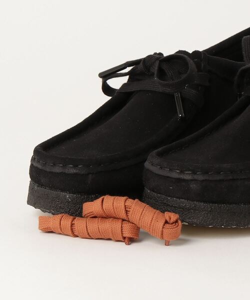 靴 Clarks Wallabee \"Black Suede\" Clarks Wallabee 
