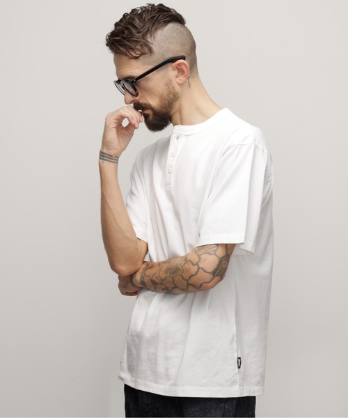 SCHOTT | Schott/ショット/SHAKEHAND HENLEY LS T-SHIRT/シェイク