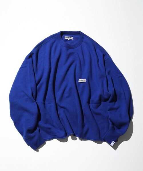 CAHLUMN | CAHLUMN/カウラム Wool Cotton Loop Back Sweatshirt/ウール