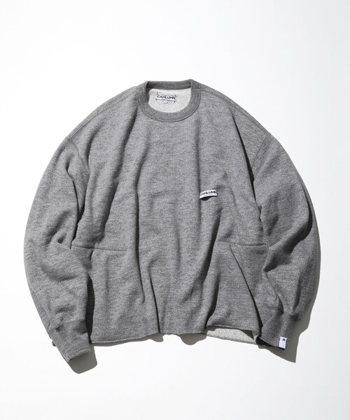 CAHLUMN | CAHLUMN/カウラム Wool Cotton Loop Back Sweatshirt/ウール