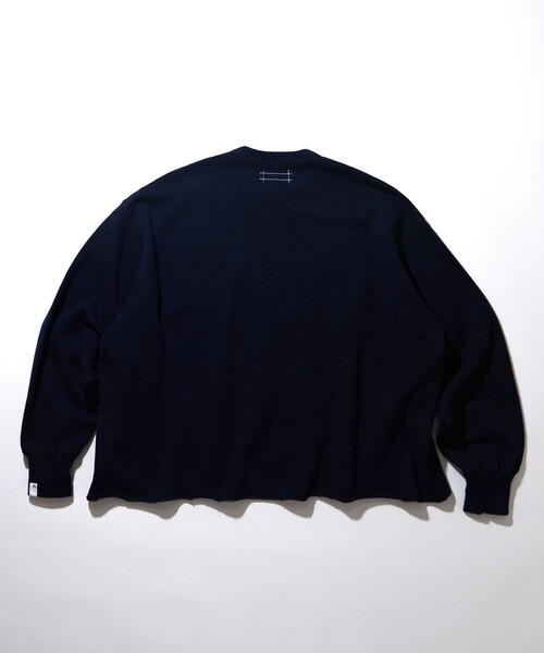 CAHLUMN | CAHLUMN/カウラム Wool Cotton Loop Back Sweatshirt/ウール