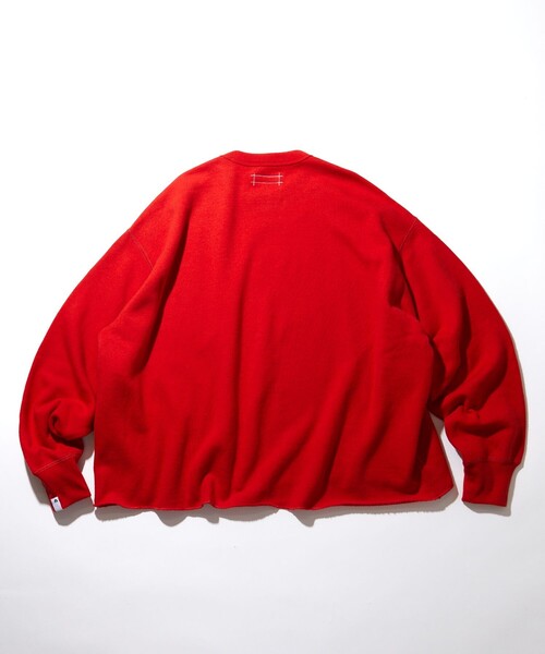 CAHLUMN | CAHLUMN/カウラム Wool Cotton Loop Back Sweatshirt/ウール