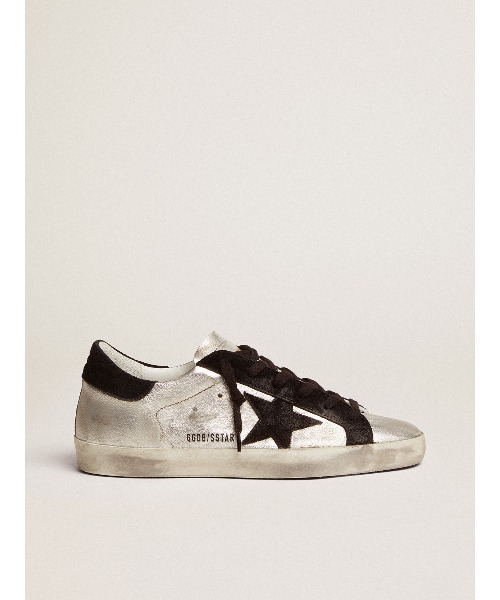 スニーカー Golden  SUPER STAR LEATHER UPPER AND TOE LAMINAT SUPER-STAR LEATHER UPPER LAMINATED STAR LETTERING